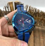 Replica Tonino Lamborghini Blue Face Chronograph Watch 46mm